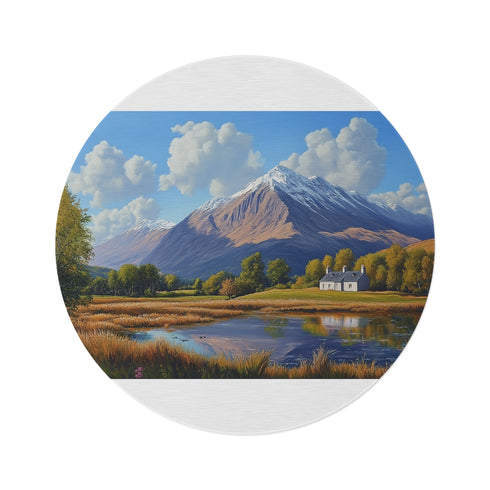 "Ben Nevis Beauty Round Rug"