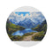 "Ben Nevis Painting Round Rug"