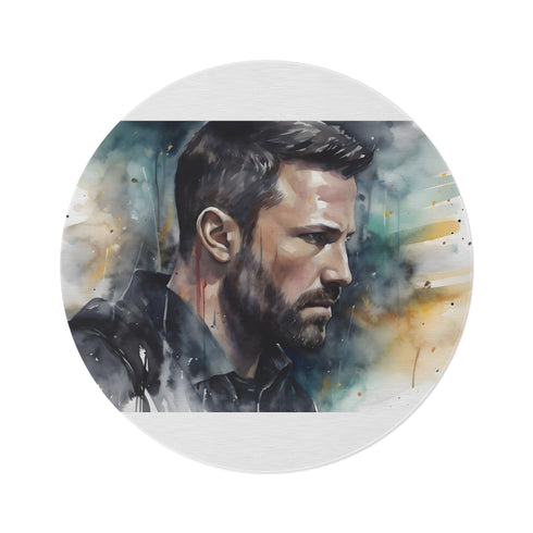 "Beneath Ben's Feet: Round Rug"