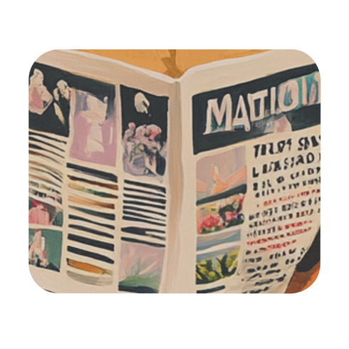 Bengal Cat Throne Mouse Pad