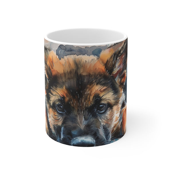 "Benjamin Cook German Shepherd Mug"