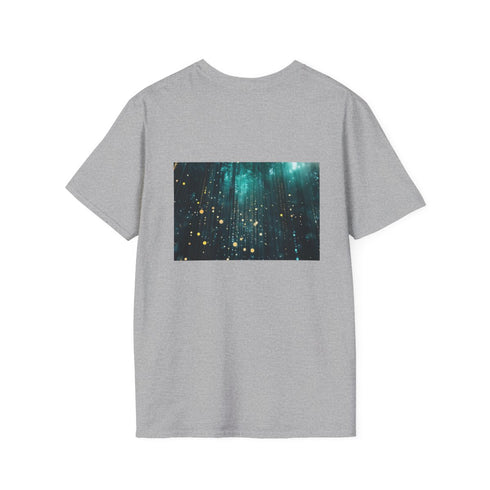 Binary Code Rain T-Shirt Design
