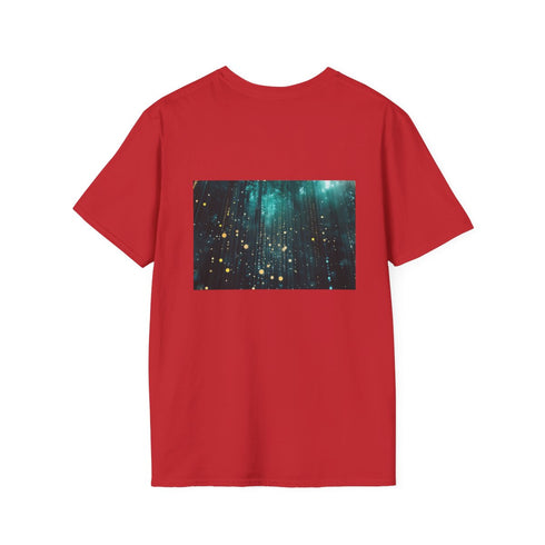 Binary Code Rain T-Shirt Design