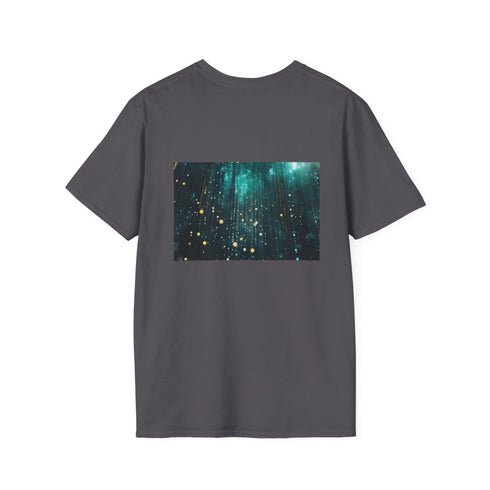 Binary Code Rain T-Shirt Design
