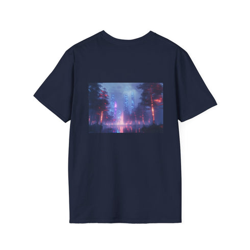 Bioluminescent Cyber Forest Fog Tee