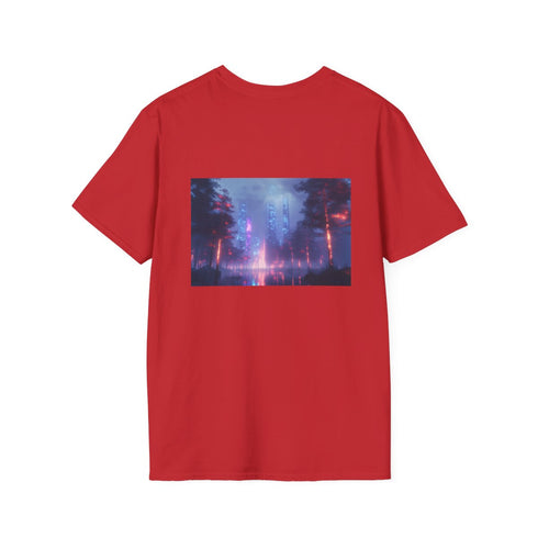 Bioluminescent Cyber Forest Fog Tee