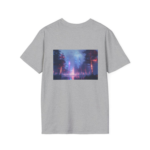 Bioluminescent Cyber Forest Fog Tee