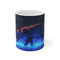 Bioluminescent Fox Swamp Coffee Mug
