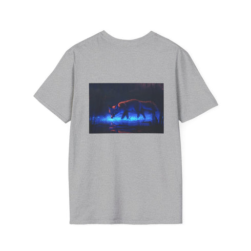 Bioluminescent Fox Swamp Walk T-Shirt