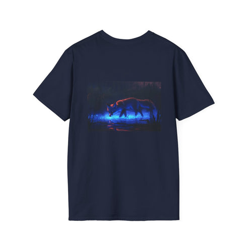 Bioluminescent Fox Swamp Walk T-Shirt