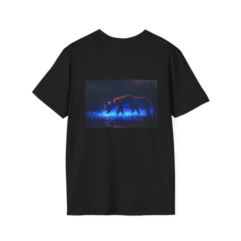 Bioluminescent Fox Swamp Walk T-Shirt