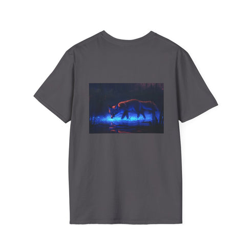 Bioluminescent Fox Swamp Walk T-Shirt