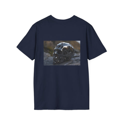 Biomechanical Chrome Skull T-Shirt