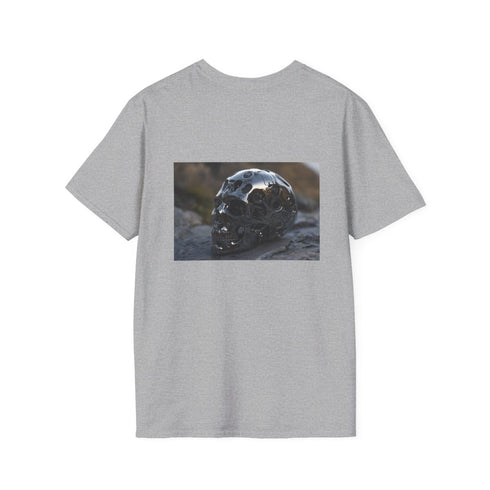 Biomechanical Chrome Skull T-Shirt