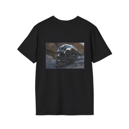 Biomechanical Chrome Skull T-Shirt