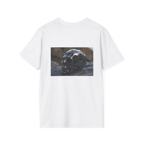 Biomechanical Chrome Skull T-Shirt