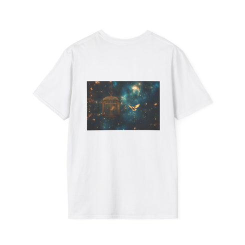 Bird Cage Galaxy Floating T-shirt