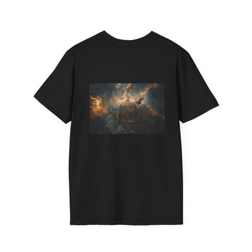 Bird Cage Galaxy Floating Tee
