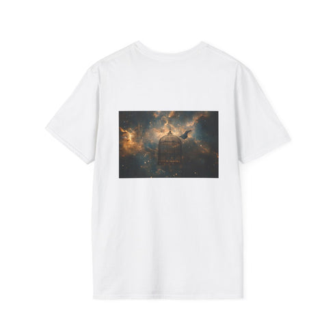 Bird Cage Galaxy Floating Tee