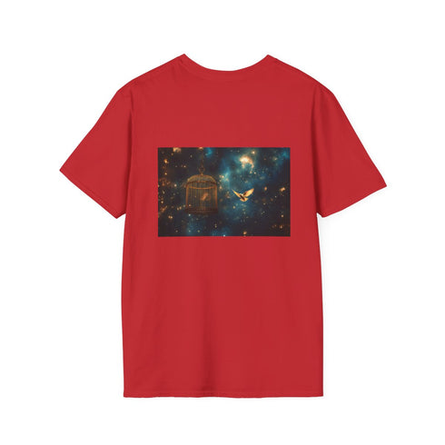 Bird Cage Galaxy T-Shirt Design