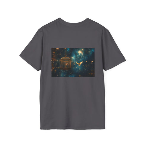 Bird Cage Galaxy T-Shirt Design