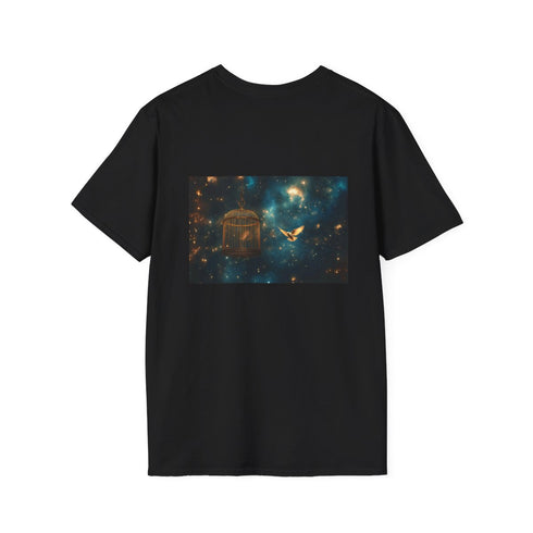 Bird Cage Galaxy T-Shirt Design