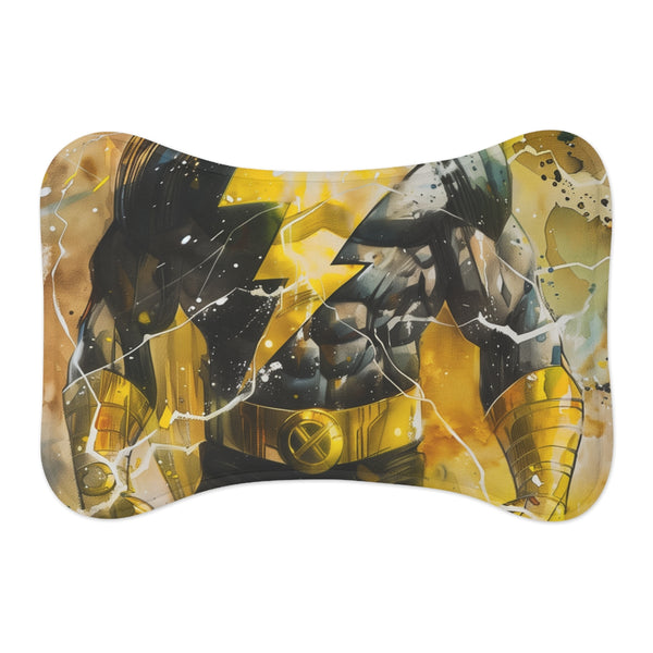 "Black Adam Pet Mat: Luxurious Comfort for Your Furry Friend"