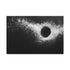 Black Hole Pulling in Stardust (Edition IV) — 24×16 Canvas Wall Art — Front Gallery-Wrapped Canvas View