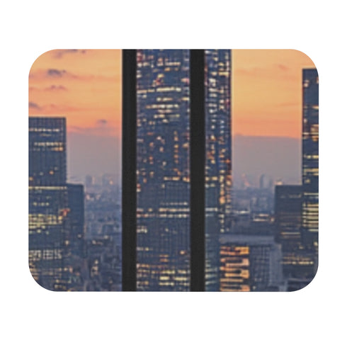 Black Realistic Ultra Penthouse Mouse Pad