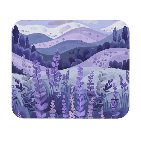 Blissful Lavender Fields Mouse Pad