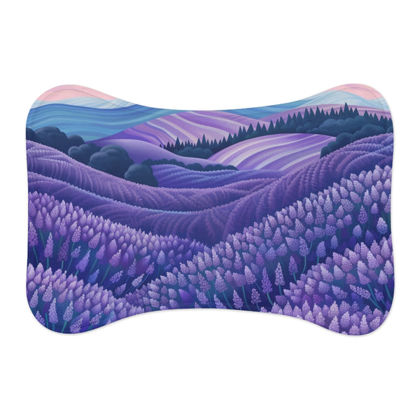 "Blissful Lavender Fields Pet Mat"