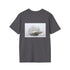 Blizzard Envelops Floating Castle T-Shirt