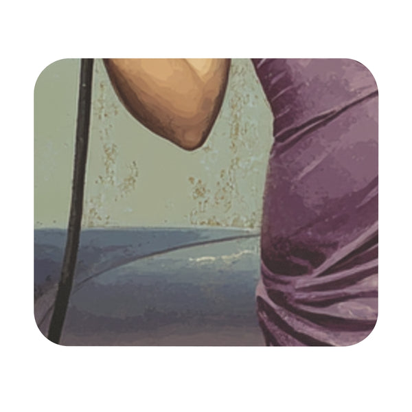 Blonde Beauty Vintage Mouse Pad