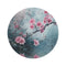 "Blooming Bliss: Japanese Cherry Blossom Rug"