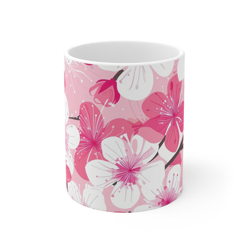 "Blooming Cherry Blossom Coffee Mug"