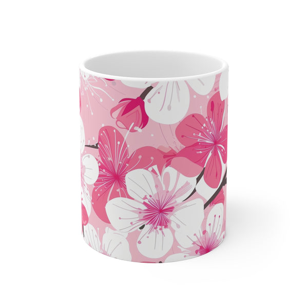 "Blooming Cherry Blossom Coffee Mug"
