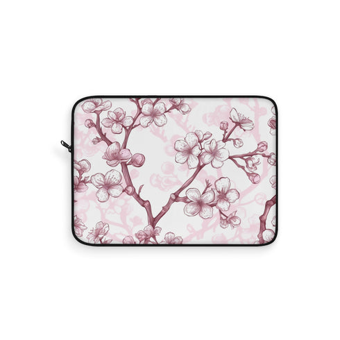 "Blooming Cherry Blossom Laptop Sleeve"