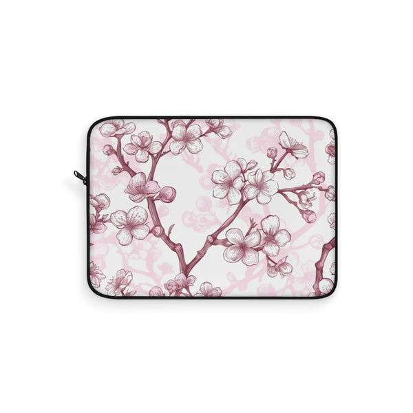 "Blooming Cherry Blossom Laptop Sleeve"