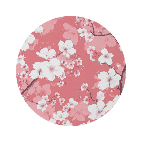 "Blossom Bliss Round Rug"