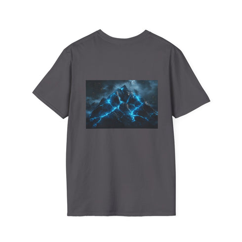 Blue Energy Vein Mountain T-Shirt