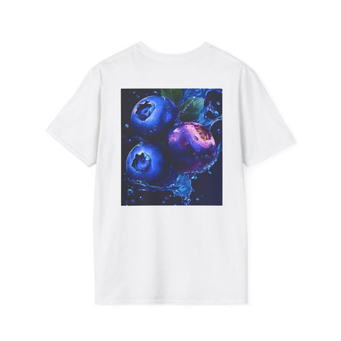 Blueberry Blast: Vector Graffiti Tee