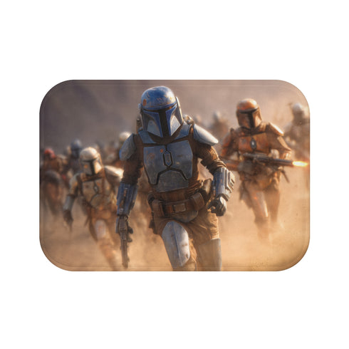 "Bo-Katan Bath Mat Mandalorian Theme"