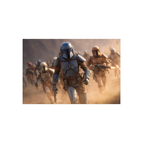 Bo-Katan Leads Mandalorians Battle