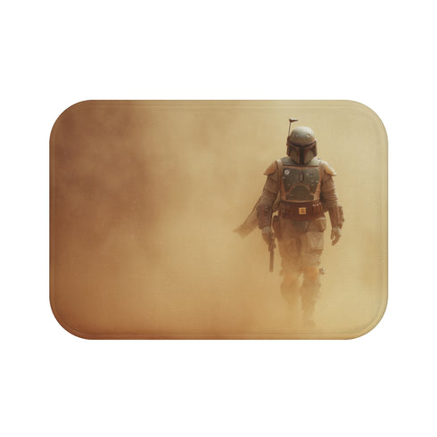 Boba Fett Bath Mat Design
