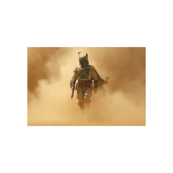 Boba Fett Sandstorm Poster Art
