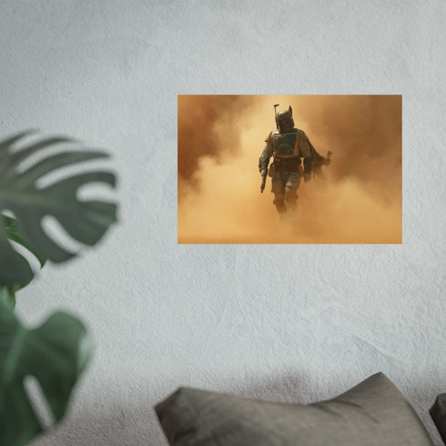 Boba Fett Sandstorm Poster Art