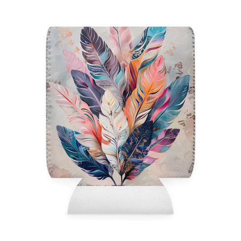 Bohemian Vibe Can Cooler Sleeve: Keep Your Beverages Cool in Style!