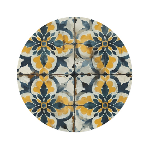 "Boho Chic Artisan Tiles Rug"