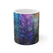 "Boho Feathers Coffee Mug: Embrace the Bohemian Vibes"