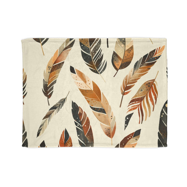 "Boho Feathers Dream Catcher Bed Cover"